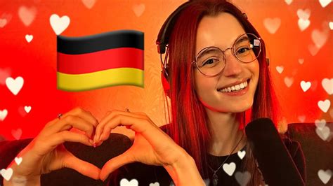 Asmr Trying To Speak German Mouth Sounds Hand Visuals Super