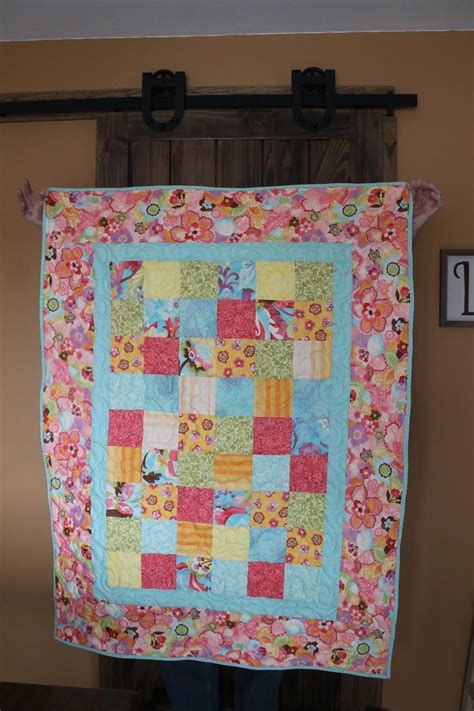 Sunshine Sews Floral Patchwork Quilt