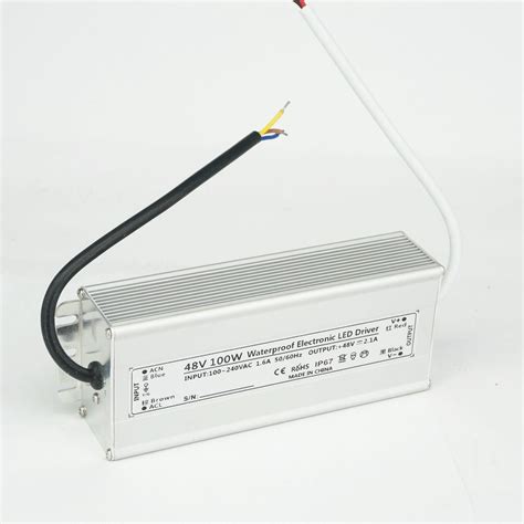 Dc 48v 100w Led Driver Ip67 Waterproof Transformer Outdoor Light Power