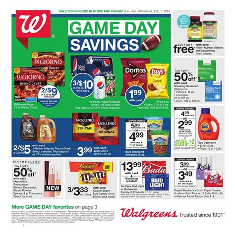 Walgreens Weekly Ad Jan 28 Feb 3 2018 WeeklyAds2