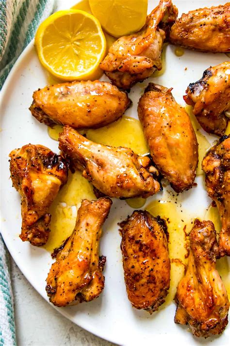 Honey Lemon Pepper Wings