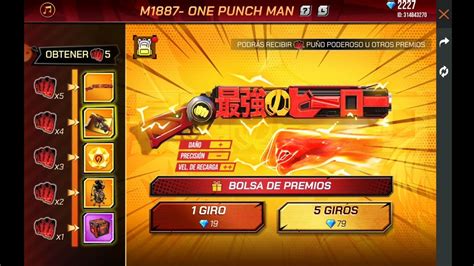 Consigo La Nueva M Free Fire New Event One Punch Man M