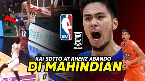 Di Mahindian Ang Galing Kai Sotto At Rhenz Abando Ginulat Ang Mundo