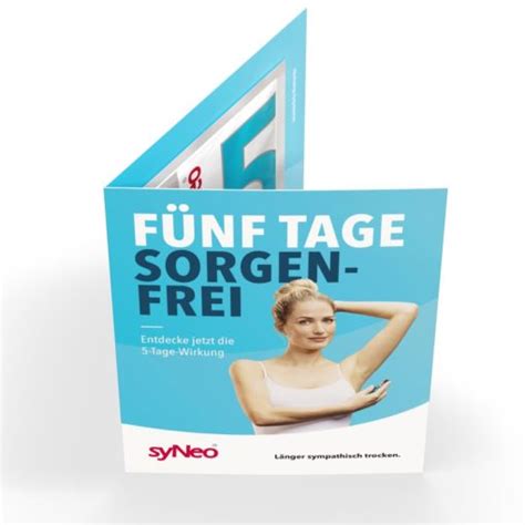 syNeo 5 Antitranspirant Produktprobe - syNeo