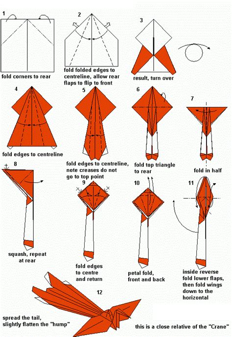 origami instructions for kids printable ~ moving origami