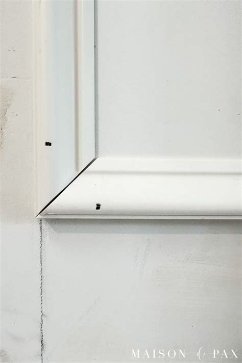 diy picture frame molding maison de pax