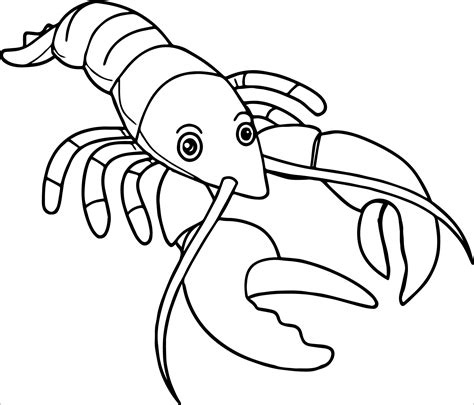 Coloring Red Lobster Coloring Pages