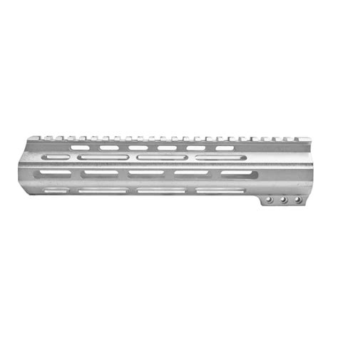 AR 15 Custom USA Made M Lok Super Slim Light Free Float Handguard RAW