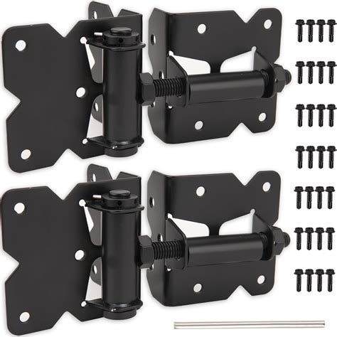 Amazon Penn Self Closing Gate Hinges Pk Black Heavy Duty Gate