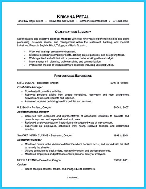 Nice Breathtaking Facts About Bilingual Resume You Must Know Manager