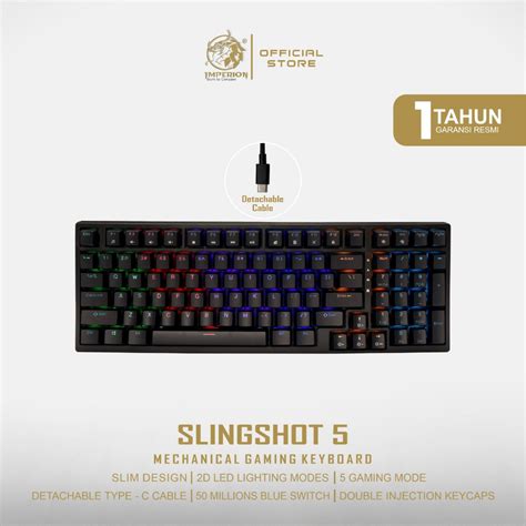 Jual Imperion Slingshot5 Mechanical USB Keyboard Shopee Indonesia