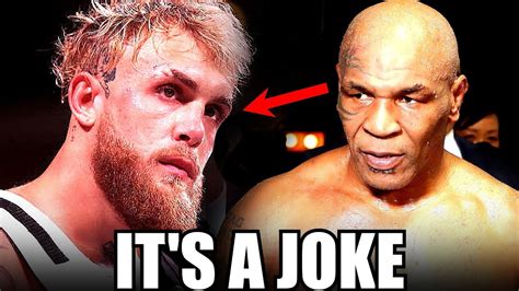 Jake Paul Vs Mike Tyson Rules Revealed What A Joke Youtube