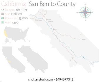 101 San Benito Map Images, Stock Photos, 3D objects, & Vectors | Shutterstock