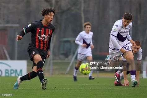 Kevin Zeroli Of Ac Milan In Action During The Primavera 1 Match News