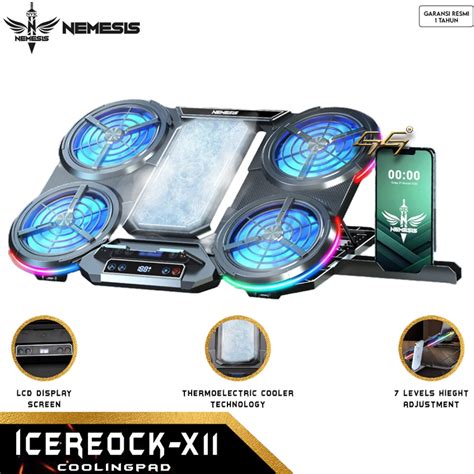 Jual Nyk Nemesis Icerock X X Coolingpad Thermoelectric Cooler Rgb