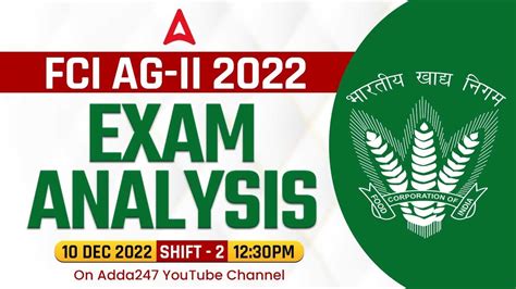 Fci Ag Exam Analysis December Shift Fci Exam Analysis