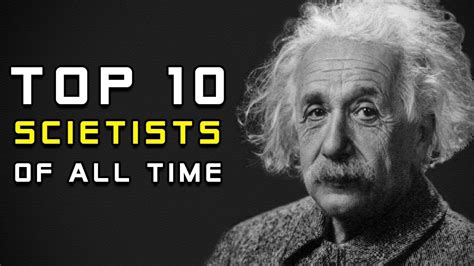 10 Greatest Scientists Of All Time YouTube