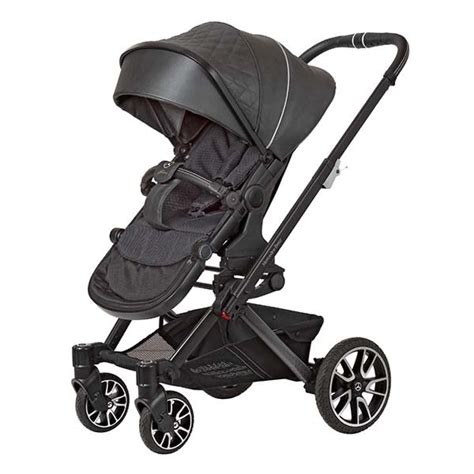 Коляска 2 в 1 Avantgarde GTX Mercedes Benz, Magmagrey, черный | KIDSLINE