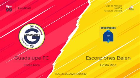 Guadalupe Fc Vs Escorpiones Belen Match Prediction