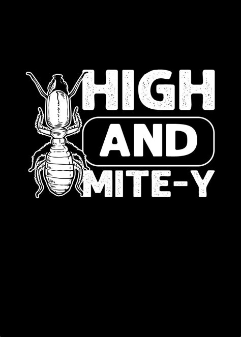 High And Mitey Poster Picture Metal Print Paint By Fabian El