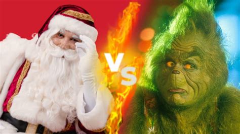 Cancion navideña El grinch vs Santa Claus 2023 Batalla de rap