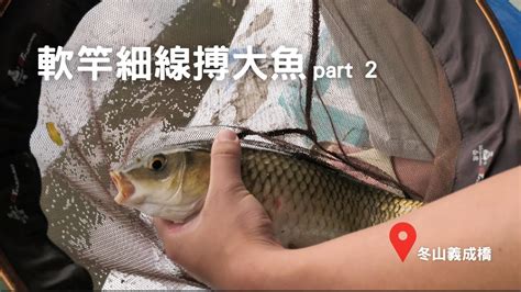 回味童年釣點 軟竿細線搏大魚part2 Youtube