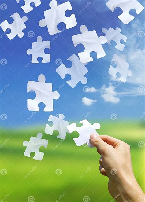 Puzzling Elements Stock Image Image Of Leader Connect 1108635