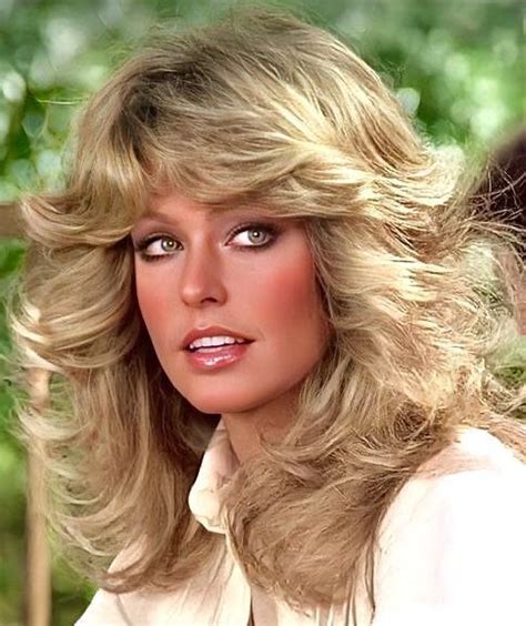 Dedicated To Actress Farrah Fawcett Farah Fawcett Hair Cool Blonde