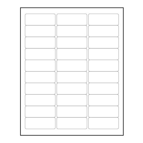 Avery Address Label Template 8920 Avery 5160 Labels Template