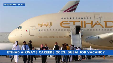 Etihad Airways Careers Dubai Job Vacancy