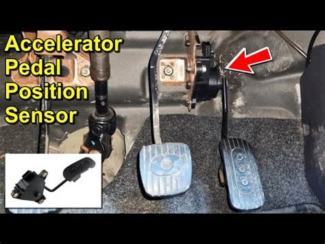 Accelerator Pedal Position Sensor Nissan Micra YouTube