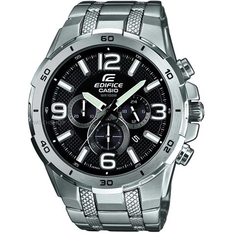 Casio Edifice Mens Stainless Steel Chronograph Watch