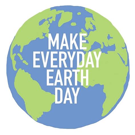 Make Everyday Earth Day Poster By Claireolive Redbubble