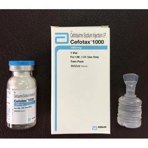 Cefotaxime Injection 1000mg At Rs 36 Vial Marol Naka Mumbai ID