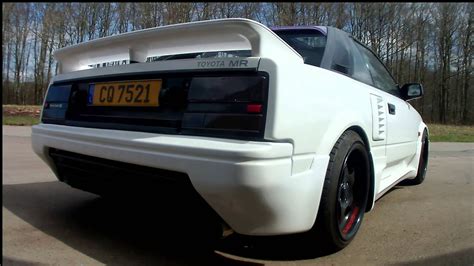 Toyota Mr2 Aw11 Exhaust Sound Youtube