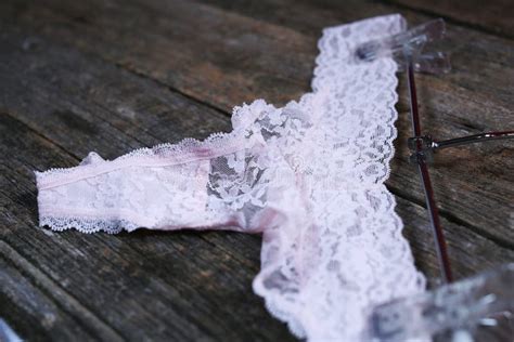 Panties On The Hanger Stock Photo Image Of Hanger Lingerie 103602550