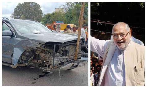 Pm Modi S Brother Prahlad Modi Injured After Car Meets With An Accident