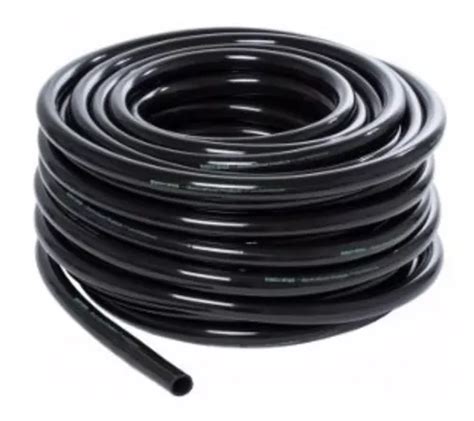 Manguera Negra Pvc Flexible 1 2 Pulgada 50 Metros