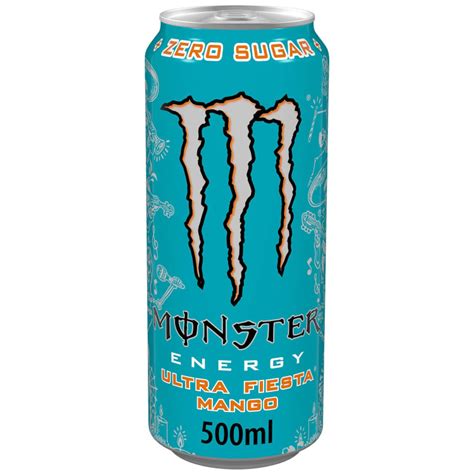 Monster Energy Drink Ultra Fiesta Mango Energy Drinks B M Stores