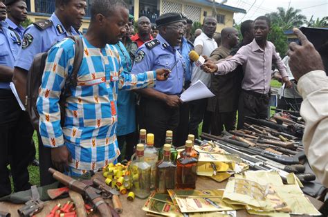 Crime Suspects Edo State Police Command Parades For Cultism