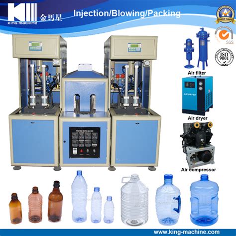 Semi Auto Plastic Mineral Water Bottle Making Machine Water Bottle