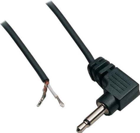 Bol Bkl Mm Jack M Haaks Mono Audio Kabel Met O Eind Zwart