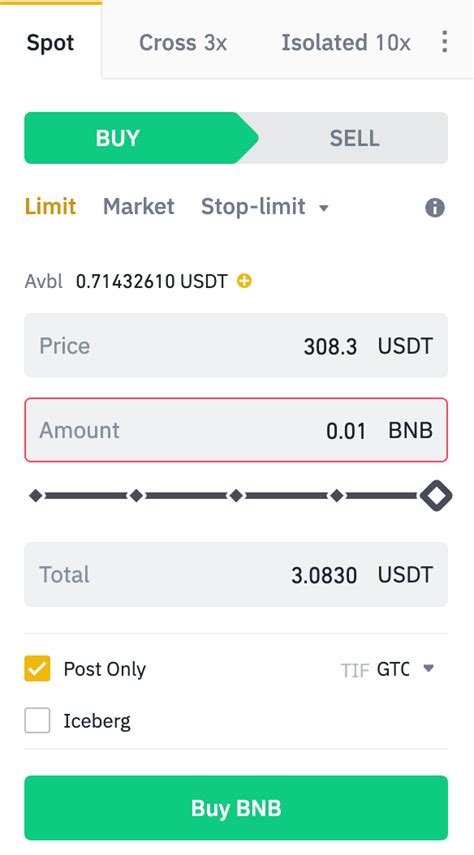 How To Spot Trade On Binance Website Binance