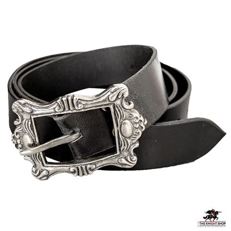 Pirate Belt Black Leather Buy Pirate Clothing From Our Uk Shop The