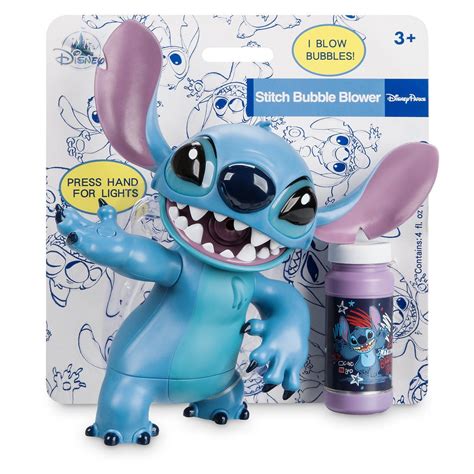 Disney Parks Stitch Light Up Bubble Blower New With Box