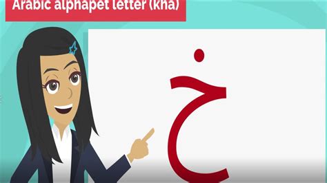 Arabic Alphabet Kha Letter Learn Kha With Short And Long Vowels