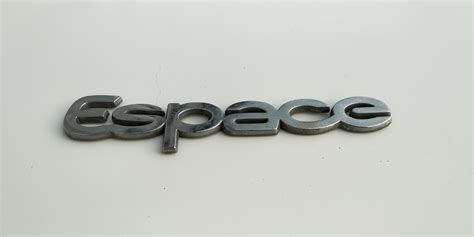 Znaczek Emblemat Napis Espace Renault Espace III 9862263103