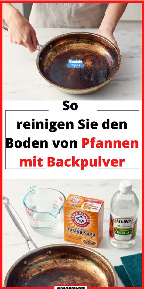 So Reinigen Sie Den Boden Von Pfannen Mit Backpulver Backpulver Und