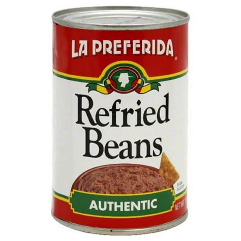 La Preferida Bean Refried Authentic 16 Oz Pack Of 12