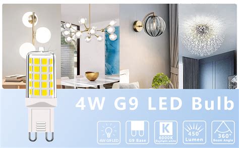 Gohdlamp G Led Bulbs Watt Equivalent T Chandelier Light Bulb